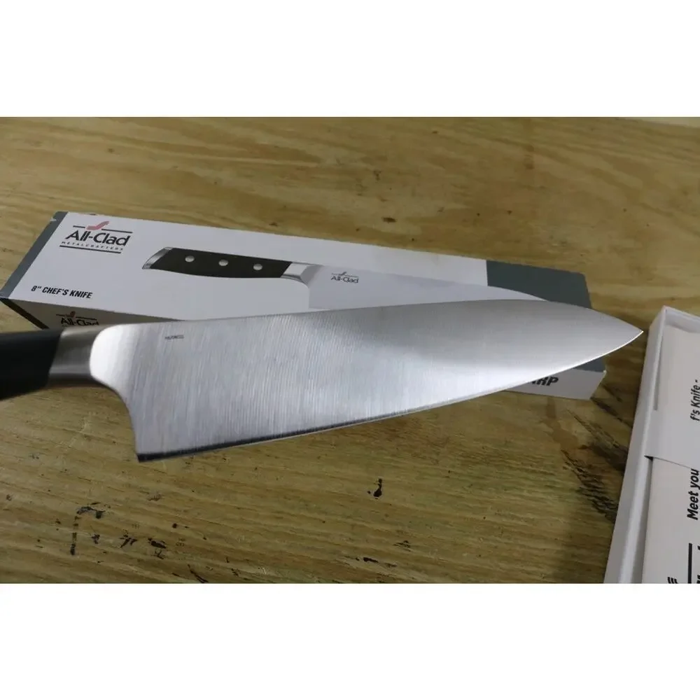 New ALL Clad Stainless Steel Chef's Knife 8